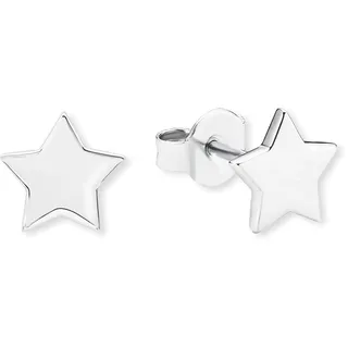 S.Oliver Ohrstecker Silber One Size Weiss Damen
