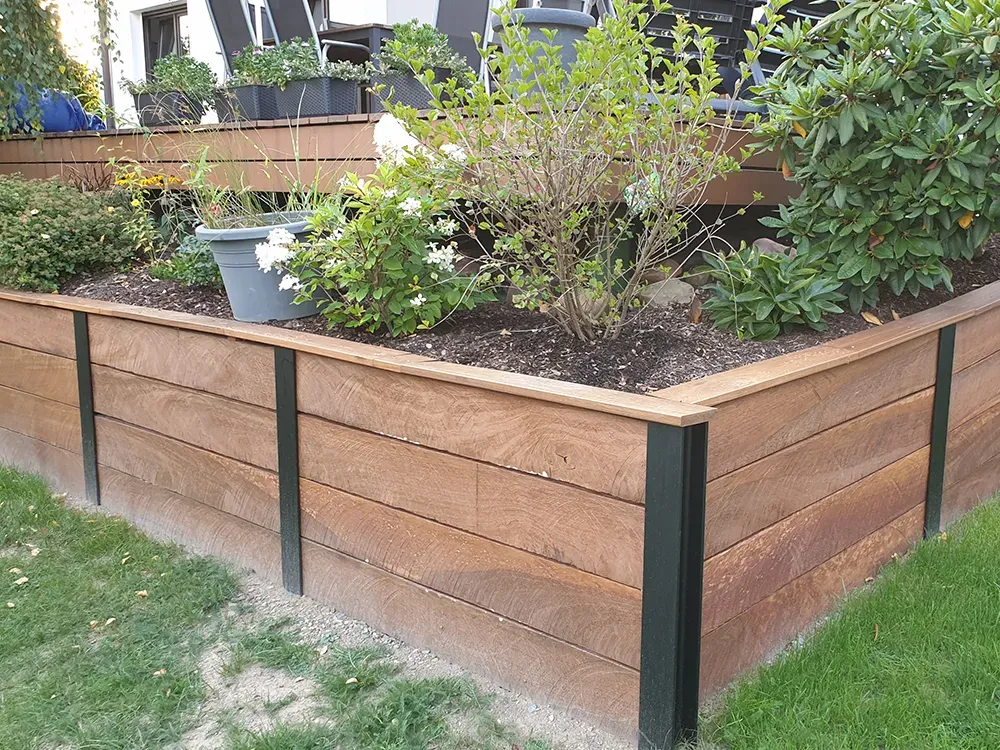 45x200 mm Bongossi Schnittholz, AD *FAS*, sägerau, grob gekappt
