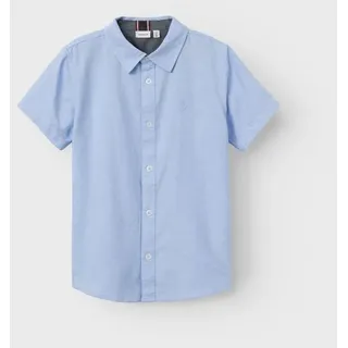 Name It Kurzarmhemd NKMNEWSASHIRT blau 92