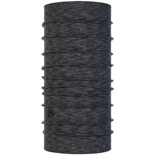 Buff Midweight Merino Wool Nackenwärmer - Graphite Multi Stripes - One Size