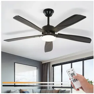 GBLY Homefire 125 cm Deckenventilator Schwarz