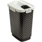 MyPet Cody Tierfutterbehälter 10l mit Deckel, lebensmittelechter Kunststoff (PP) BPA-frei, schwarz, 10l (24.3 x 17.9 x 32.2 cm)