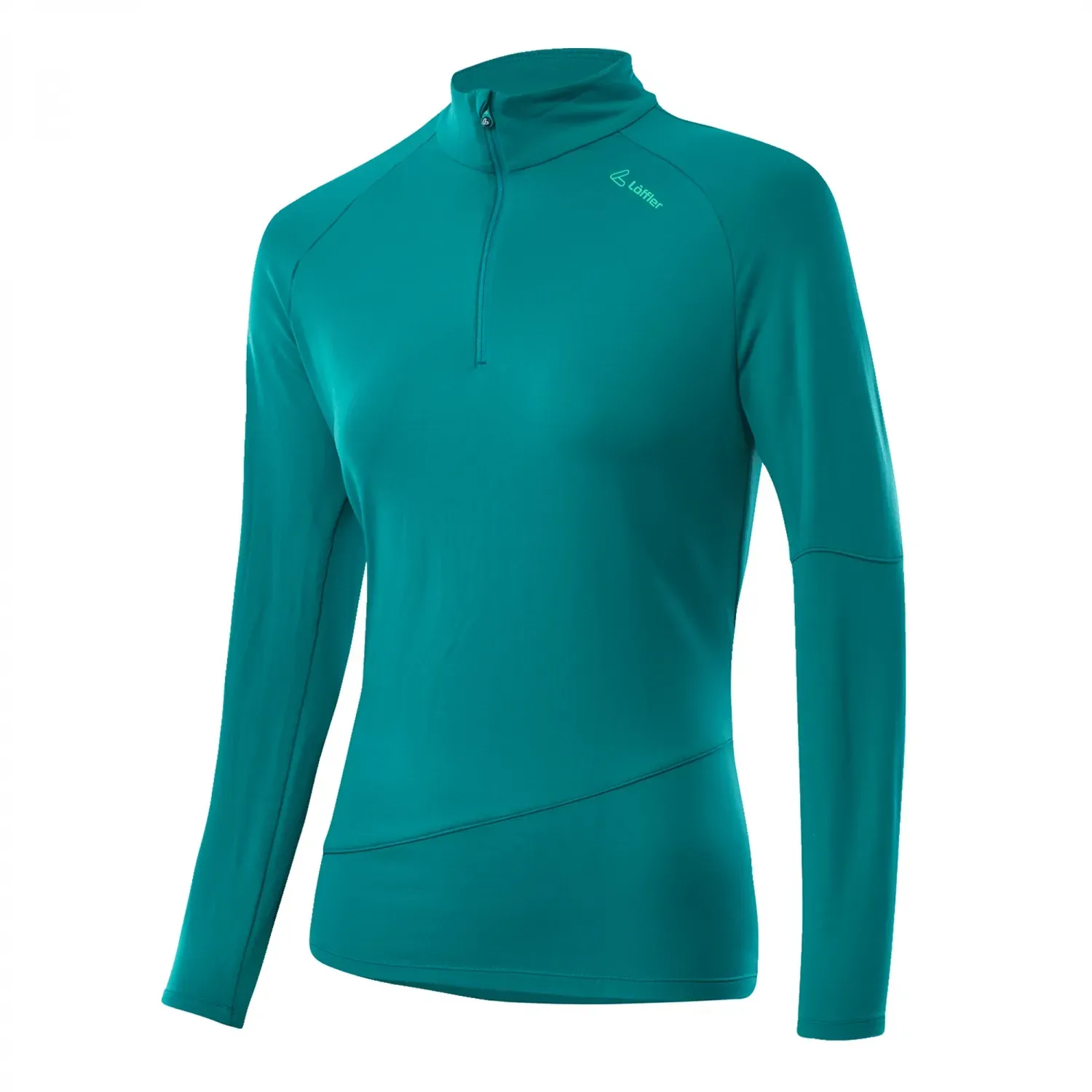 Löffler Evo TVL Damen Midlayer Langarmshirt türkis - 46
