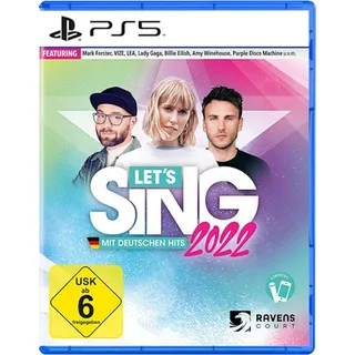 plaion Let's Sing 2022 mit deutschen Hits (USK) (PS5)