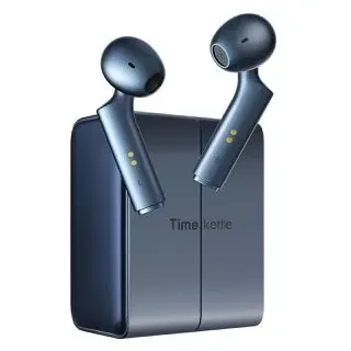 Timekettle Übersetzer-Kopfhörer W4 AI, für 42 Sprachen, 3 Übersetzungsmodi, mit Bluetooth, In-Ear, blau, in Echtzeit