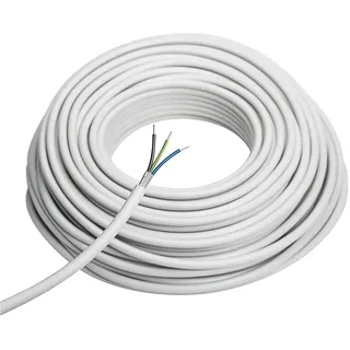 Kabelexpress Kunststoff-Mantelleitung NYM-J 3x1,5mm2, 50m-Ring