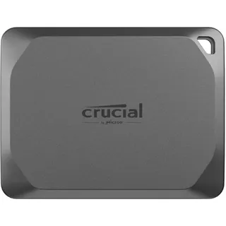 Crucial X9 Pro Portable SSD PC/MAC Festplatte, 2 TB SSD, extern, Grau