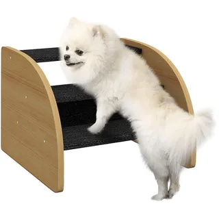 PawHut Hundetreppe 3 Stufen mehrfarbig 30 cm