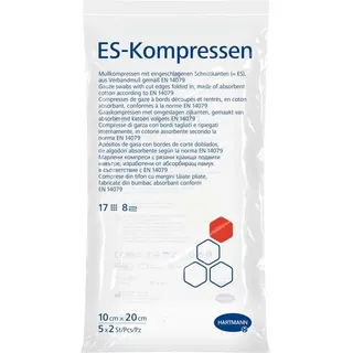 Hartmann ES-KOMPRESSEN steril 10x20 cm 8fach