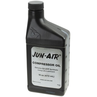 JUN-AIR Kompressoröl für Jun-Air Kompressoren 110005.000 (Kompressorenöl SJ-27F) Inhalt: 473 ml, Synthetik-Spezial-Öl SJ-27F IN