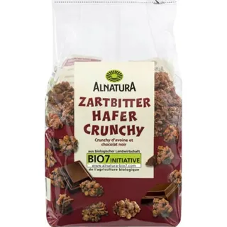 Alnatura Bio Zartbitter Hafer Crunchy Müsli 375,0 g