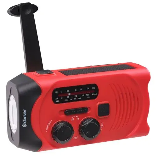 YIKANWEN Solar Radio,AM/FM Kurbelradio Tragbar