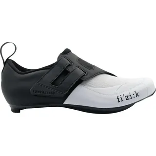 FIZIK Triathlonschuh Transiro Powerstrap R4 schwarz/weiß Gr. 46