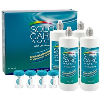 Solo Care Aqua 4x360ML All-in-One Lösung von Menicon