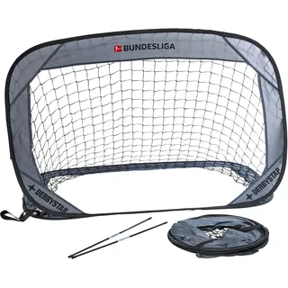 derbystar 2er Set Bundesliga Pop up Tore Uni grau