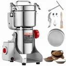 VEVOR 750g elektrische Getreidemühle, Hochgeschwindigkeits-Gewürzmühlen mit 2000 W, Pulverisiermaschine aus Edelstahl, für trockene Körner, Gewü