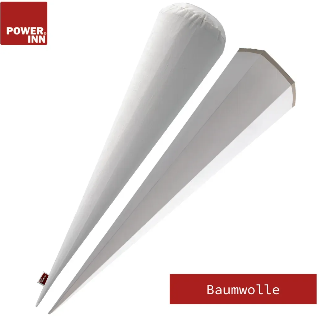 POWER INN Schultütenkissen ca. 85cm + Papprohling 85 cm