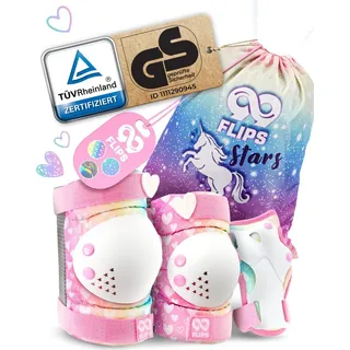 99flips Schoner Kinder Knieschoner Kinder - Inliner Schoner Set - Protektoren - Knie und Ellenbogenschützer - S/M