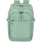 Laptoprucksack TRAVELITE "KICK OFF Cabin Rucksack", Gr. B/H/T: 25cm x 40cm x 20cm, grün (salbei), Polyester, unifarben, Basic, Rucksäcke, Reiserucksack Freizeitrucksack Kabinengepäck Arbeitsrucksack