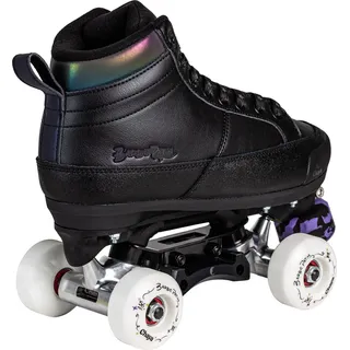 CHAYA Kismet Barbiepatin Rollschuhe - Black, - EU 45