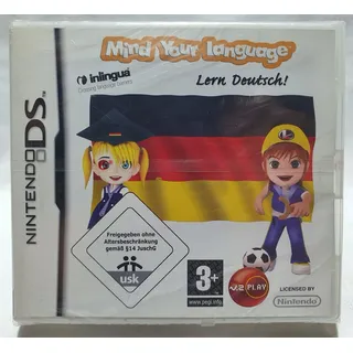 Mind Your Language - Learn Deutsch! Nintendo DS NEW FACTORY SEALED w deffect