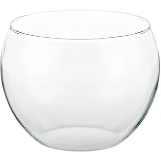 Kela Bowletopf Fina, Durchmesser 22 cm, 3,5 L, Glas, transparent, hitzebeständig, Feuerzangenbowle / Sommerbowle, 66164