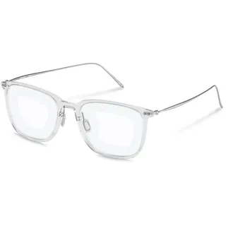 Rodenstock R7168 Square Brille - Crystal / Silver - 145/53 mm