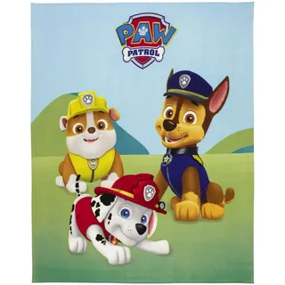 Herding Kinderdecke Paw Patrol 130 x 160 cm bunt