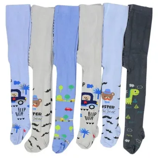 TupTam Strickstrumpfhose TupTam Baby Jungen Strickstrumpfhose 6er Pack bunt 80-86