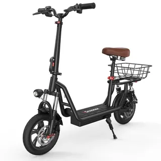 12 Zoll Elektroroller für Erwachsene 500W E-Scooter 270Wh 25kmh iScooter i12