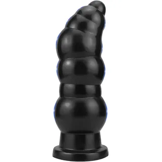 BDSMLOVE Analdildo XXL,riesen Dildo Φ 8,4 CM groß Analplug Buttplug Analspielzeuge Fisting Sexspielzeug Analdehner erotisches Sex Spielzeug ab 18 für Paare Frauen Männer extrem (Schwarz)