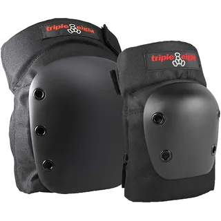 Triple 8 Knie und Ellenbogenschoner Street 2 Pack, Schwarz, M, 1361000013