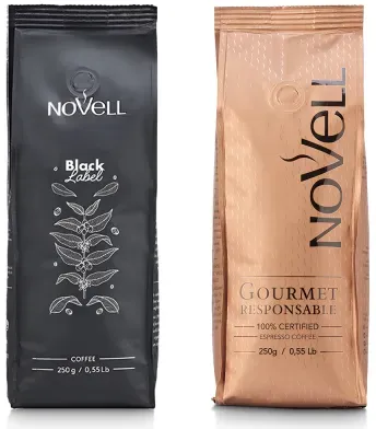 NOVELL Kaffeebohnen-Probierpaket (2x 250g) - Novell Herstellergarantie, kostenlose Beratung