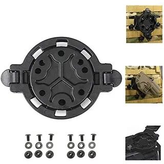 Gexgune Tactical Gun Holster Platforms Adapter Jagdzubehör Schnelltrennsystem 360-Grad-Winkel Strike Platform QD Mount