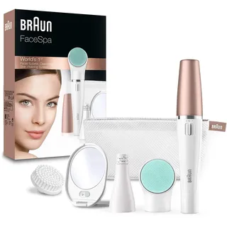 Braun FaceSpa 851V weiß/bronze