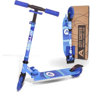Apollo 125mm klappbarer City Scooter Moonracer - blau