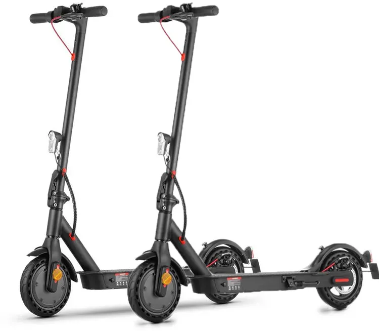 E9 E-Scooter mit Straßenzulassung, 8.5 Zoll 350 W 7.5 Ah Faltbarer E Scooter  Leistungsstarker Wabenreifen