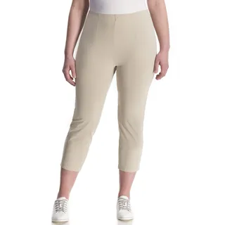 KjBrand 7/8-Hose "Susie Sensitiv 7/8", Damen, Gr. 46, N-Gr, beige, Web, Obermaterial: 72% Elasthan, 28% Polyamid, klassisch, bequem 7/8-Länge, Hosen, mit hohem Elasthan-Anteil