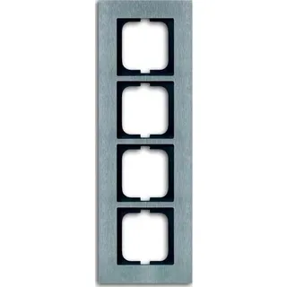 Busch-Jaeger 1724-860 Abdeckrahmen 4-fach Edelstahl