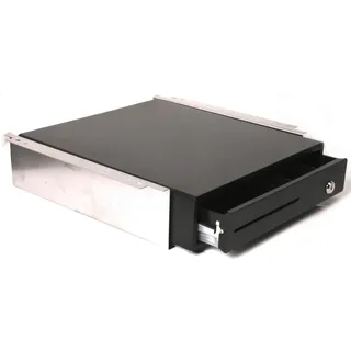 Blitzkasse Kassenlade iQCash330SL-Un RJ-11 SLIM LINE mit Untertischhalterung, Kassenschublade