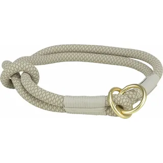 Trixie Soft Rope Zug-Stopp-Halsband beige L-XL: