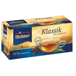 Meßmer Klassik Schwarzer Tee 25x1,75 g