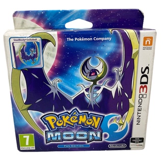 Pokemon Moon Mond - Fan-Edition Steelbook (Europa Version) Nintendo 3DS - NEU