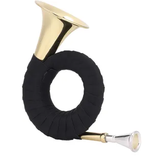 Professionelles Blechblasinstrumentenset Messing Bb Jagdhorn, für Musikliebhaber und Lernende