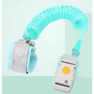 XDeer Kinder Sicherheitsleine,2m Laufgurt für Kleinkinder, 360 ° Drehbar Kinder-Sicherheitsgurt, Anti-Verlorene Handgelenk Gürtel Leine,mit Induktionsschloss grün