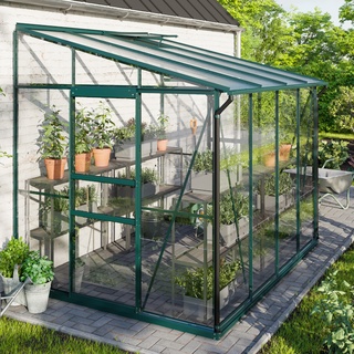 Alu smaragd ESG/HKP 3 mm / Dach 6 mm 5,2 m2