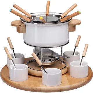 Nouvel Fleischfondue-Set Larissa, Fondue Set, Weiss