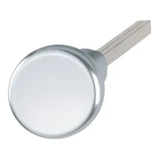 HOPPE Knopfdrückerpaar 54 / 54 Material Aluminium F1 drehb. VK 8mm