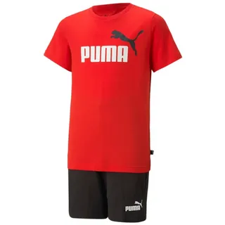 Puma Jungen Short Jersey Set 847310-21 128 - For All Time Red - 128