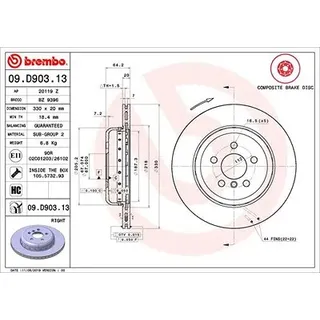 Brembo 09.D903.13
